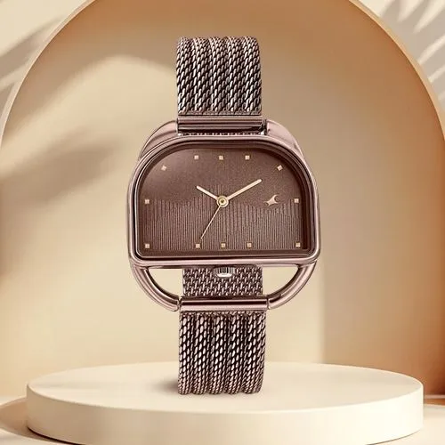 Beautiful Fastrack Brown Dial Wrist Watch