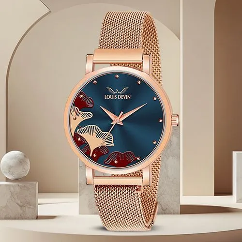LOUIS DEVIN Womens Analog Watch