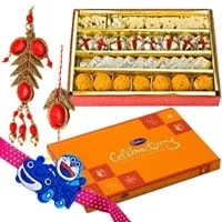 Haldiram Assorted Sweets with Cadbury Celebration