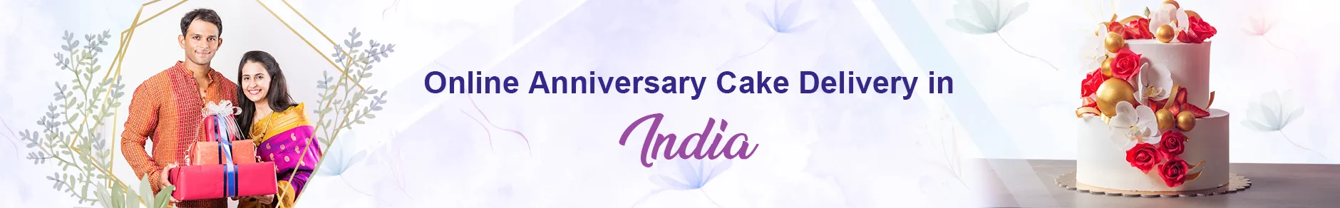 Send Anniversary Cakes to India