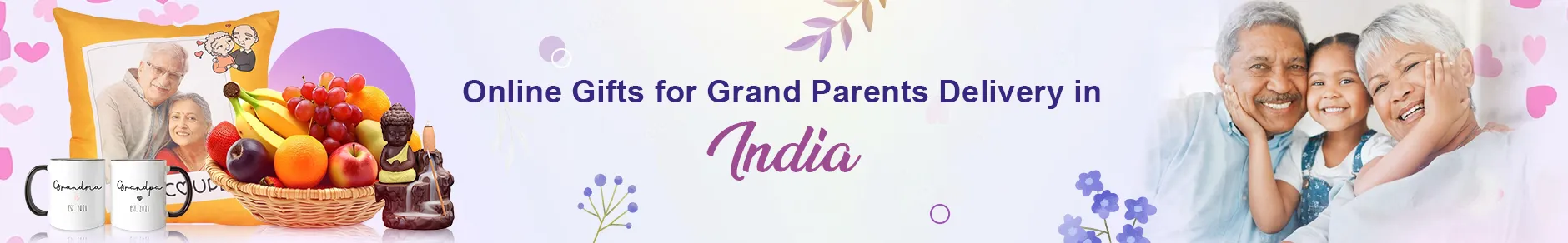 Gifts for Grand Parents to India