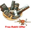 Park Avenue Gift Hamper for Men  with Free Rakhi, Roli Tilak and  Chawal