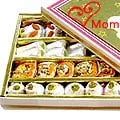 Deliver Assorted Mithai (from Haldiram / Reputed Sweets Shop) for Mothers Day 