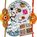 Special Silver Plated Thali Hamper2