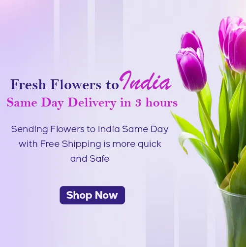 Fresh Flowers To India
